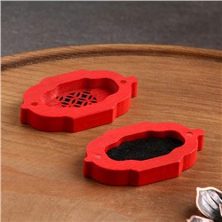 Набор благовоний с подставкой «Китайский фонарик», красный