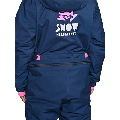 Комбинезон T-9081 Темно-синий