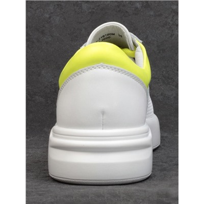 05-D024T WHITE Кроссовки женские (натуральная кожа, пенка)