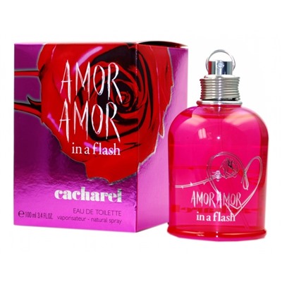 CACHAREL AMOR AMOR IN A FLASH edt (w) 100ml