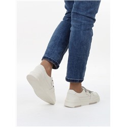 03-C138-2 LT. BEIGE Полуботинки спортивные женские (натуральная кожа)