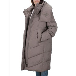 2108 DK.BEIGE Пальто зимнее женское (200 гр .холлофайбер)