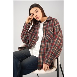 Рубашка женская в клетку Happyfox