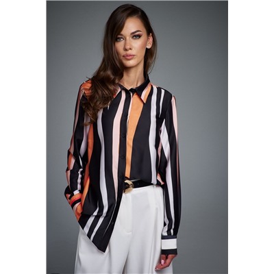 DiLiaFashion 0893 мультидизайн, Блуза