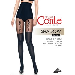 CONTE SHADOW Колготки женские с имитацией гольфинов