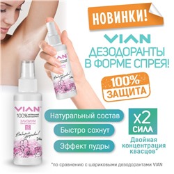 Дезодорант натуральный концентрированный VIAN "Арктика. Ледяная свежесть",  спрей, 100 мл