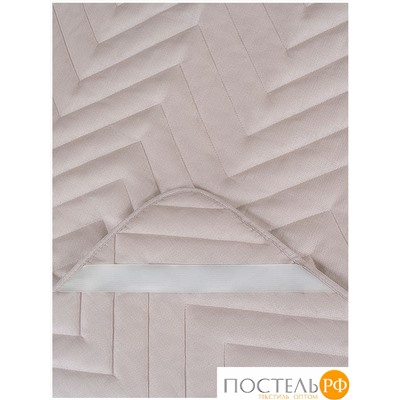 MedSleep ARIES Стеганый Hаматрасник 140х200, 1пр, хлопок/шерсть/микровол. 200 гр/м2