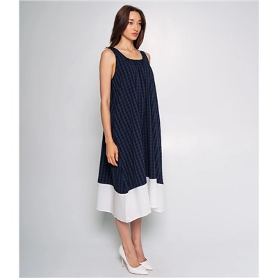 Платье #КТ807 (3), тёмно-синий