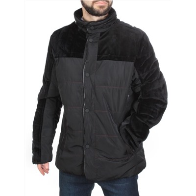 J8201B BLACK Куртка мужская зимняя NEW B BEK (150 гр. холлофайбер)