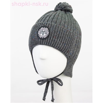 14521/2 MBU Ушанка для мальчика флис (50-54)