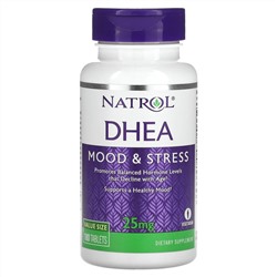 Natrol, ДГЭА, 25 мг, 180 таблеток