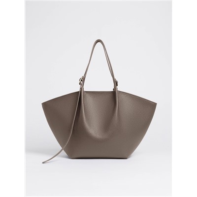 Женская кожаная сумка Richet 3287LG 862 Тауп