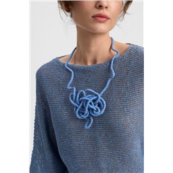 Бусы — А33 голубой