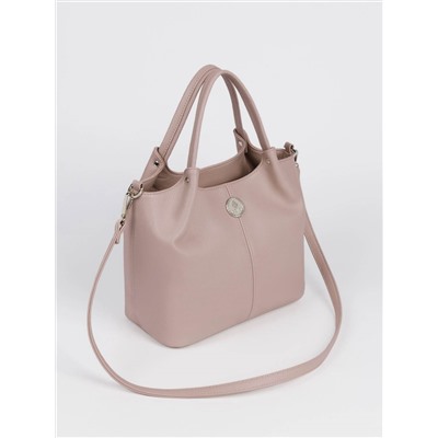 Женская кожаная сумка Richet 3212LN 785 Пудра