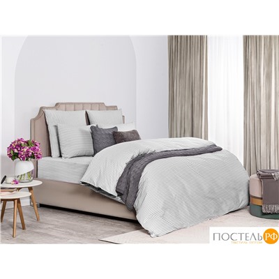 MEDSLEEP ЛИНДАУ св сер Простыня 180х220, 1 пр., хл.