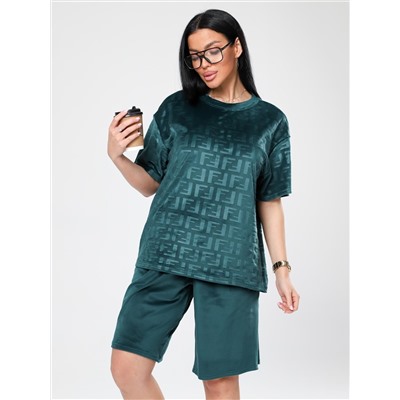 Чиэра-Жаккард - костюм изумруд