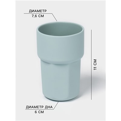 Набор для ванной SAVANNA Modern, 3 предмета, дозатор для мыла, стакан, мыльница
