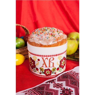 Форма для кулича «Христос воскресе», 1,2 л