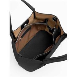 Женская кожаная сумка Richet 3263LN 889 Черный