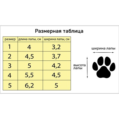 Ботинки для собак "Боец",  набор 4 шт, размер 3 (подошва 5 х 4,2 см) камуфляж