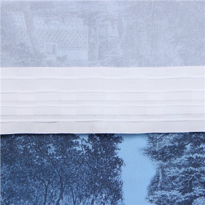 Шторы портьерные «Этель» Japanese garden, 145×260 см, 2 шт., 140 г/м²