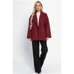 Пальто-пиджак (бордо) Б15083-7М