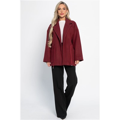 Пальто-пиджак (бордо) Б15083-7М