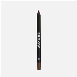Provoc Гелевый карандаш-подводка для глаз водостойкий / Semi Permanent Gel Eye Liner №86 Desired, шоколадный
