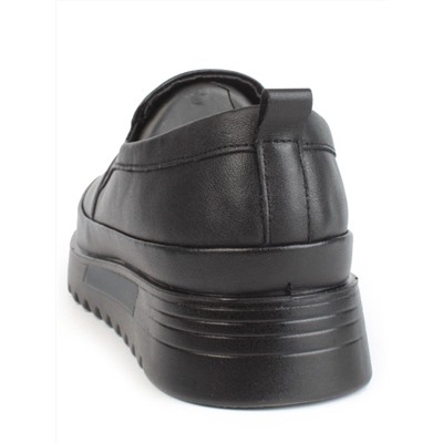 03-5305 BLACK Полуботинки женские (натуральная кожа)