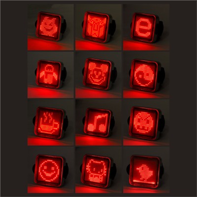 Фонарь задний интеллектуальный ZEON "MAGIC" корпус ABS+PC; свет LED; Smart-приложение; Type-C; Вес 43гр. /уп100/