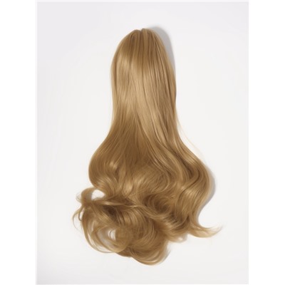 Хвост накладной, волнистый волос, на крабе, 40(±5) см, 150 г, блонд(#HTY22)