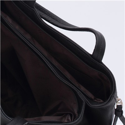 Женская кожаная сумка Richet 2488LN 376 Черный