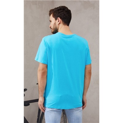 Футболка F911-6000bb d.turquoise