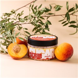Скраб для тела Peach (с экстрактом персика, сахарный), 300 г