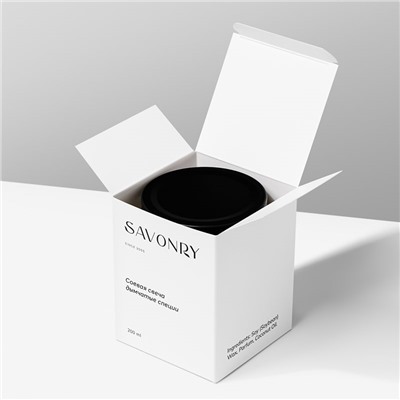 Свеча ароматическая соевая ДЫМЧАТЫЕ СПЕЦИИ, 200мл