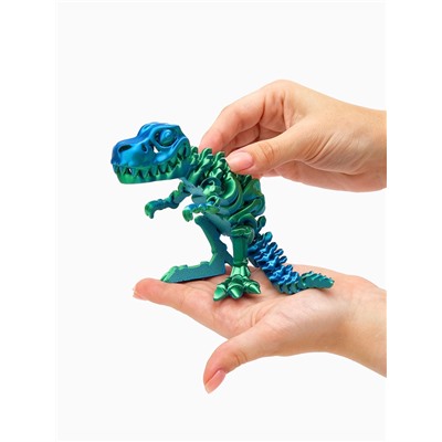3Д - печатная игрушка «Динозавр», подвижная, цвет МИКС