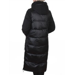 A81 BLACK Пальто зимнее женское (200 гр. холлофайбер)