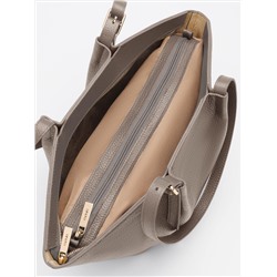 Женская кожаная сумка Richet 3287LG 862 Тауп