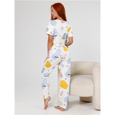 Мирин - пижама молочный