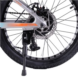 Велосипед 20" R20Ch COMIRON RAPID NEW серебристый