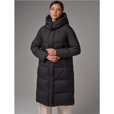 Пуховик женский черный