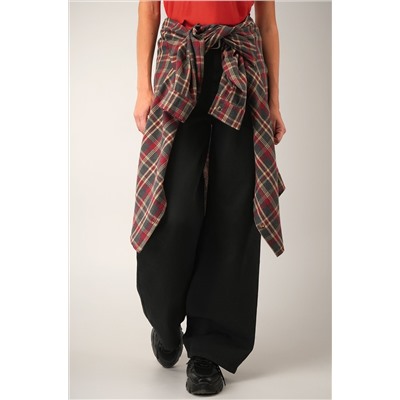 Женские джинсы багги с высокой посадкой Happyfox