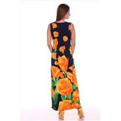 645/2 Сарафан "Оранжевые розы"