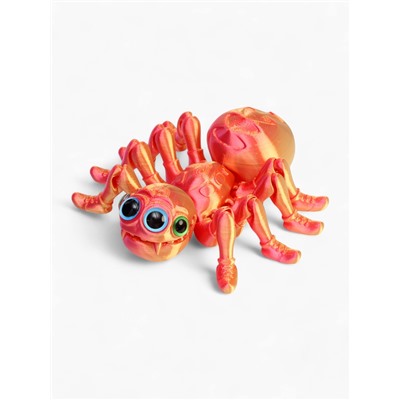 3Д - печатная игрушка «Паук», подвижная, цвет МИКС