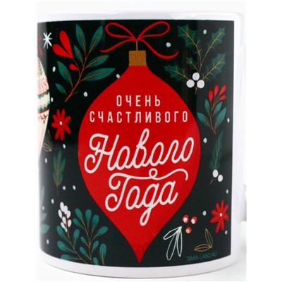 Подарочный набор новогодний «Сказочного Нового Года»: чай чёрный с чабрецом 50 г, кружка 300 мл.