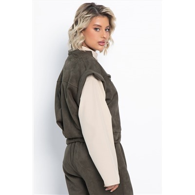 Жилет Лора (зеленый) Б15031-39М