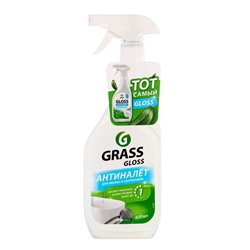 Чистящее средство Grass Gloss АНТИНАЛЕТ, спрей, для сантехники, 600 мл