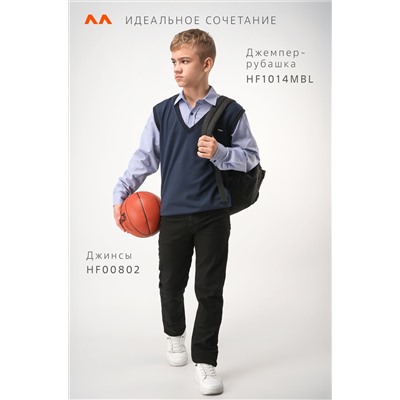 Джемпер-рубашка для мальчика Happyfox