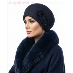 Агата шерсть Берет женский (56-58)