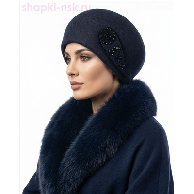 Агата шерсть Берет женский (56-58)